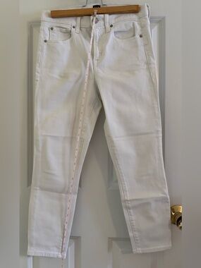 GAP White True Skinny Jeans — Slim Stretch Fit